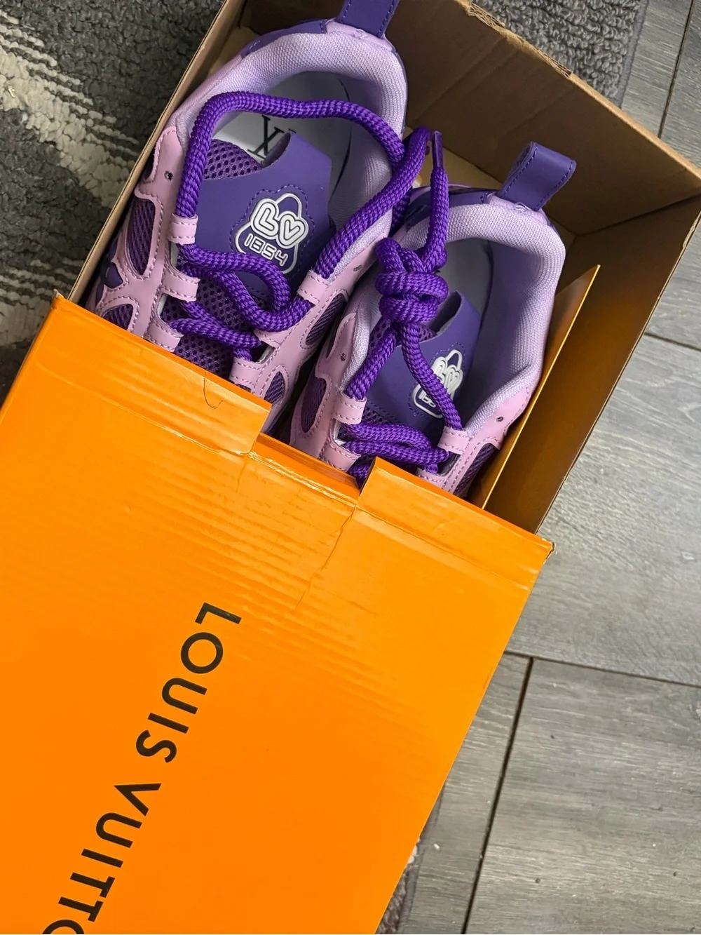 Purple Trainer Sneakers